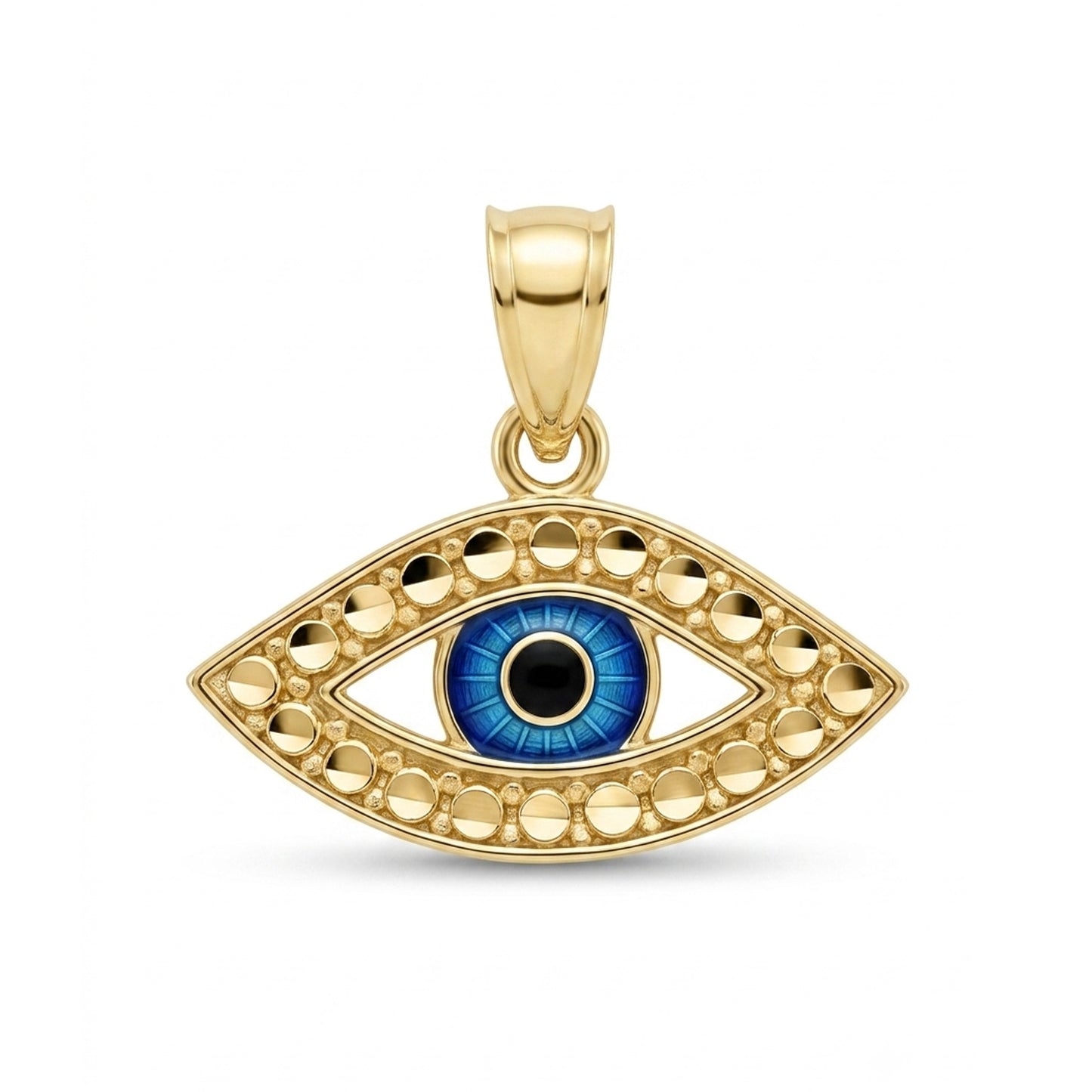 Gold Evil Eye Charm