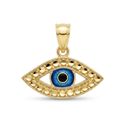 Gold Evil Eye Charm